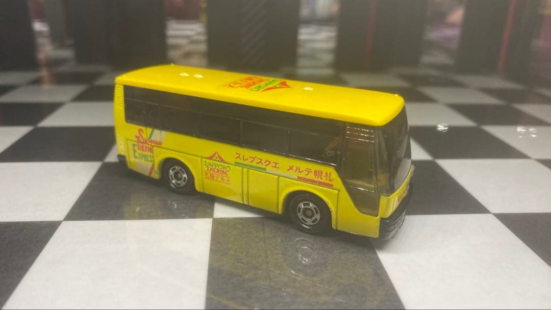 【激レア】トミカ 札幌テルメ特注 いすゞ スーパーハイデッカーバス