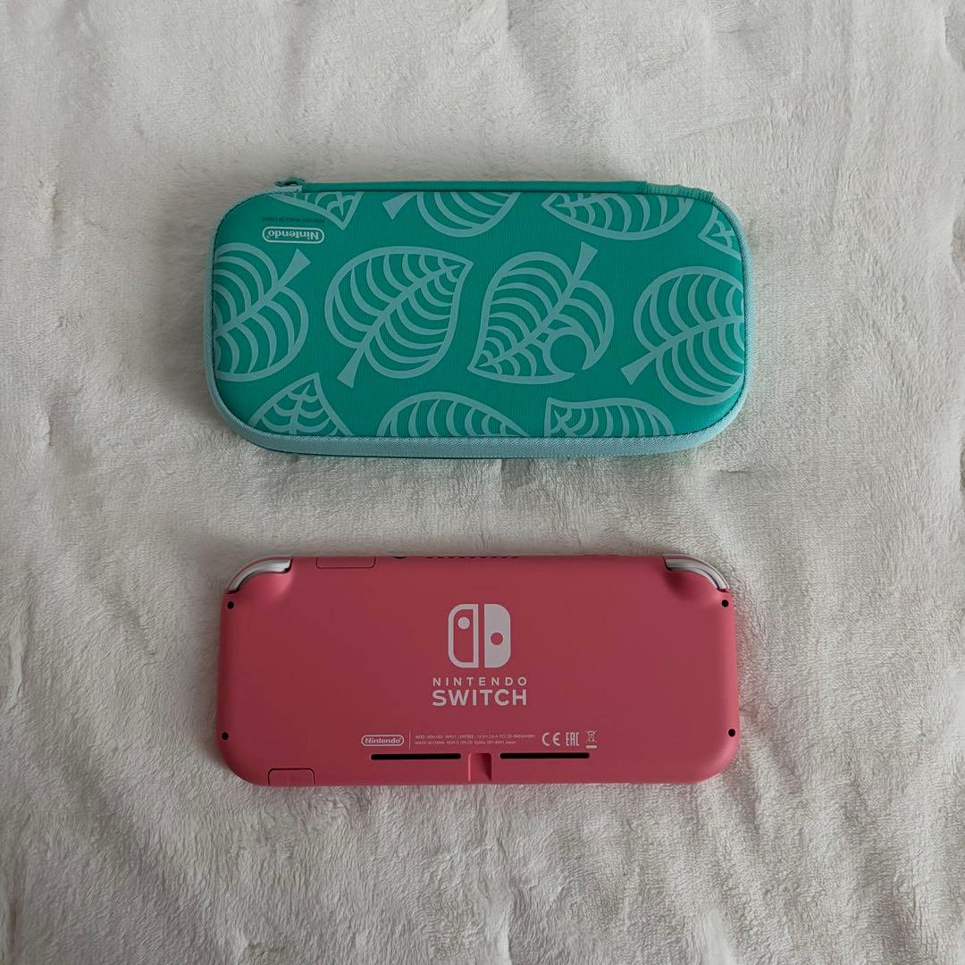 Nintendo Switch Lite ピンク 本体とケース