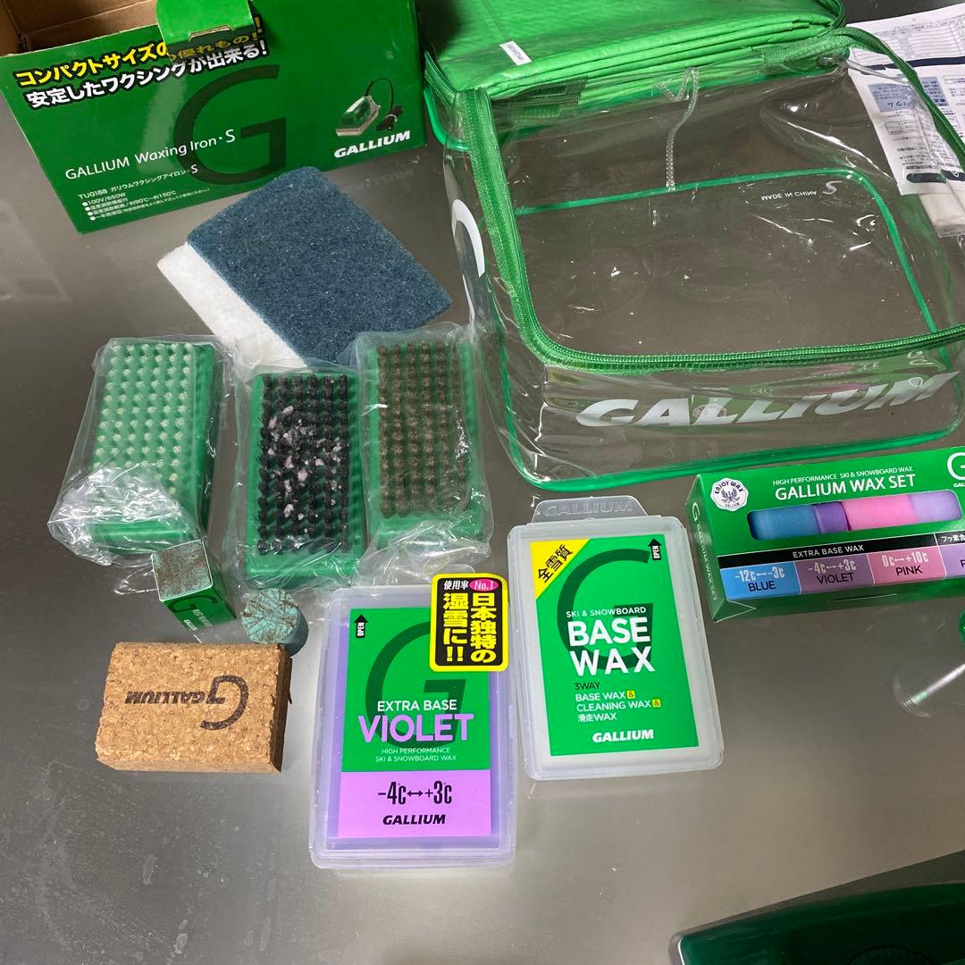 GALLIUM アイロンワックスセット