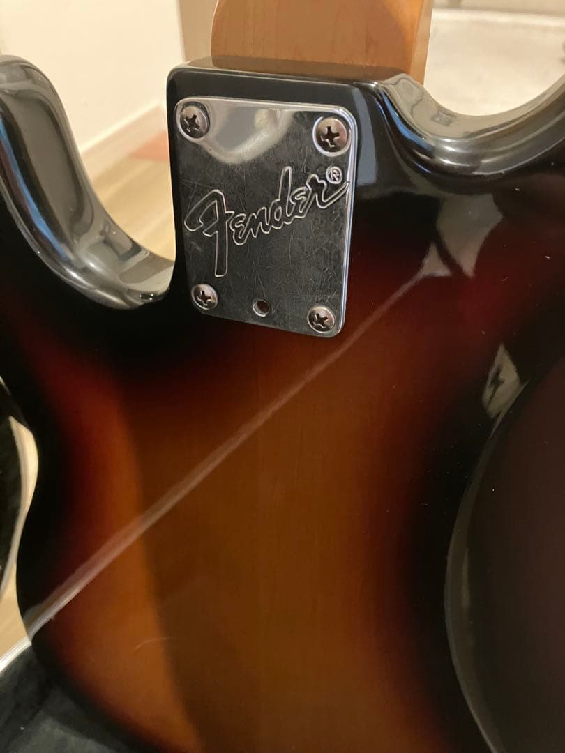 【ジャンク品 フェンダー Fender】90's製プレシジョンベースサンバースト