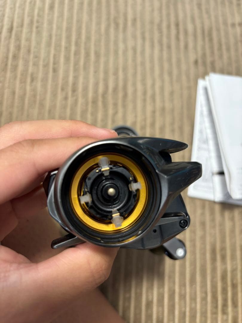 SHIMANO メタニウム　カスタム　KTFスプール　バリアルウッドノブ　DCX