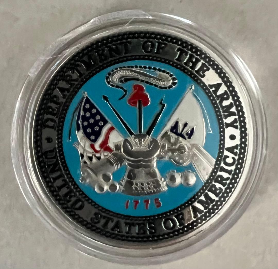 アメリカ軍　米軍　空挺　レンジャー　　特殊部隊等のチャレンジ８枚セット