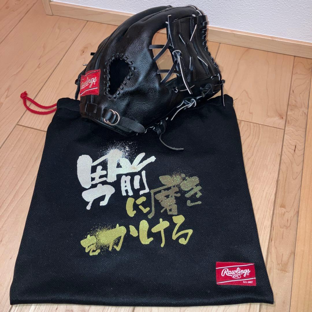 ローリングス ファーストバック 内野手用グローブ キャプチュード ブラック