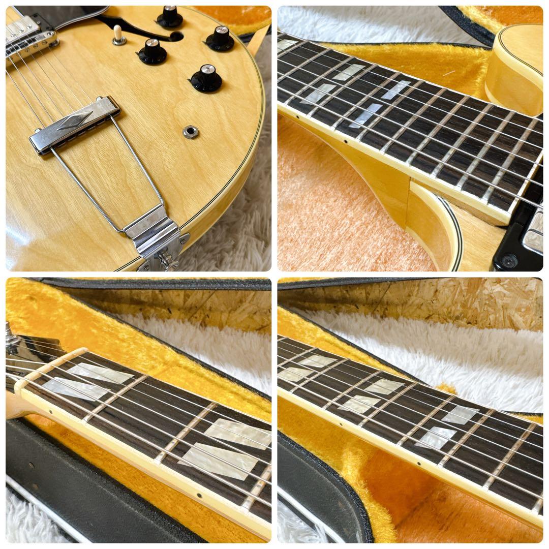 GRECO SA ES-335タイプ 希少なナチュラル 日本製 セミアコ グレコ