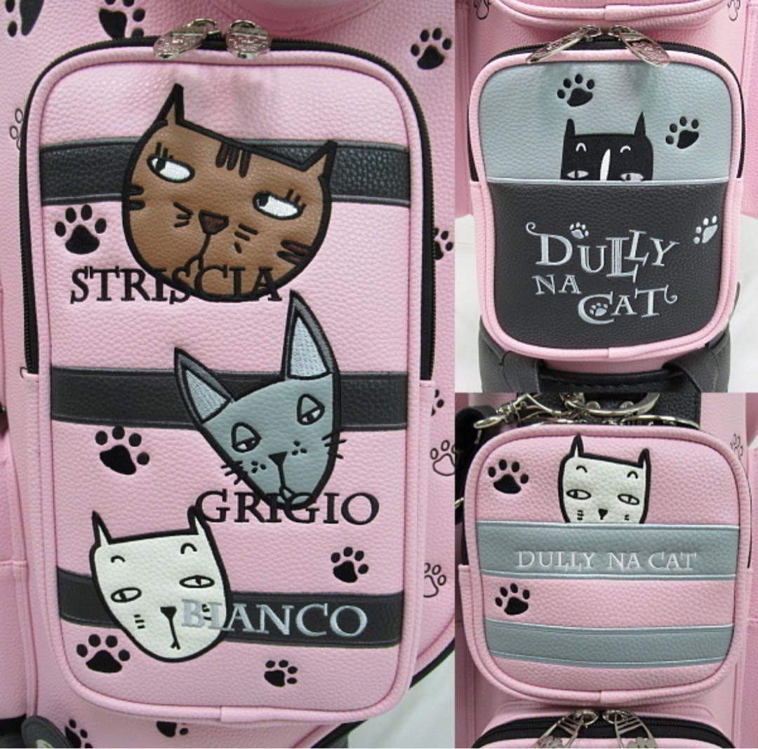 【新品】ダリーナキャット キャディバッグ　DN-CB03 ピンク 可愛いい