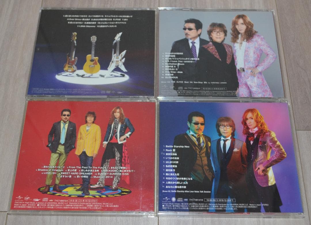 THE ALFEE CD 4枚セット⑬