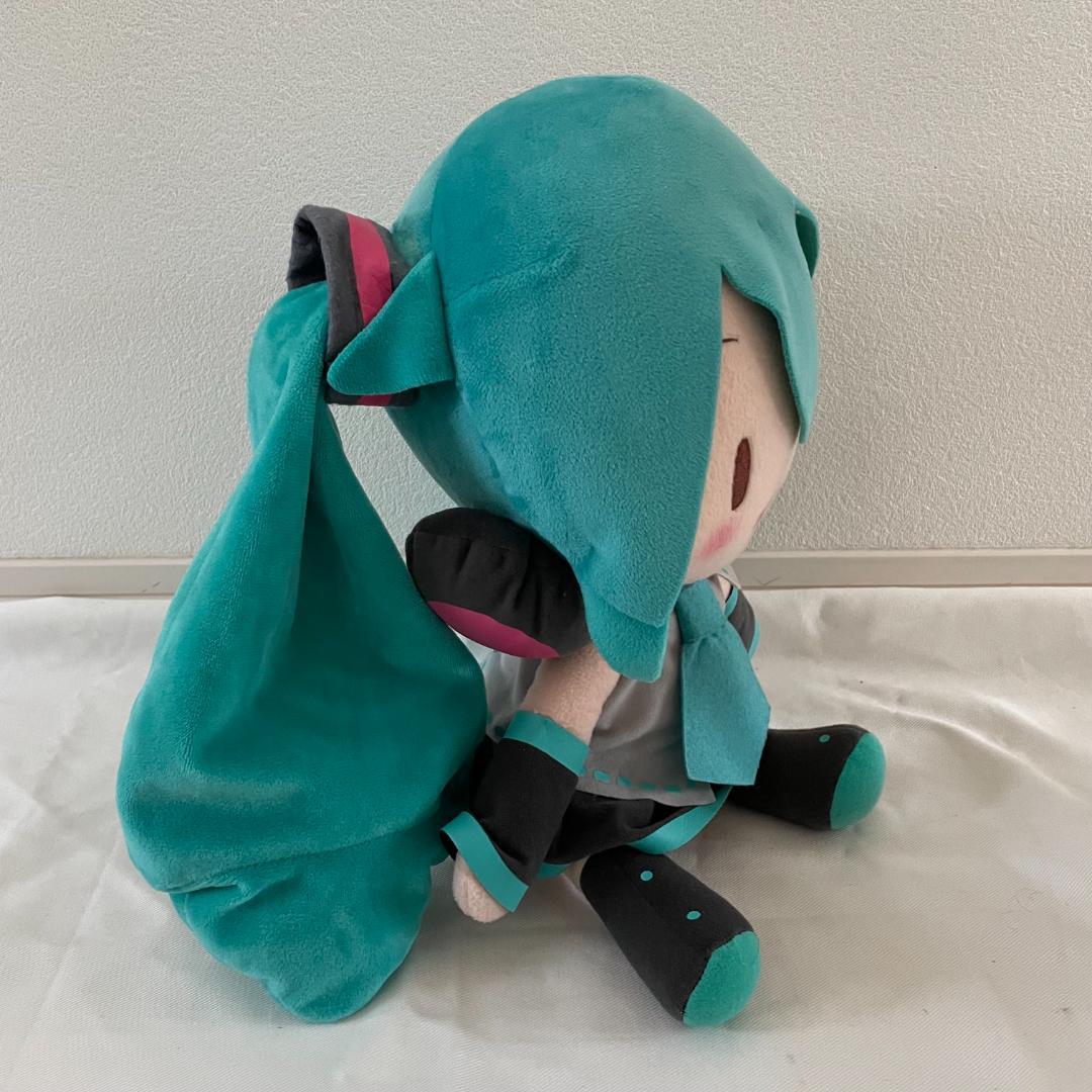 【新品・タグ付き】初音ミク メガジャンボ ふわふわぬいぐるみ