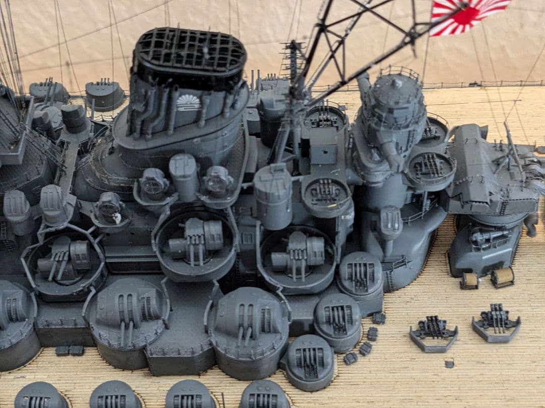 タミヤ　1/350戦艦大和premium 完成品