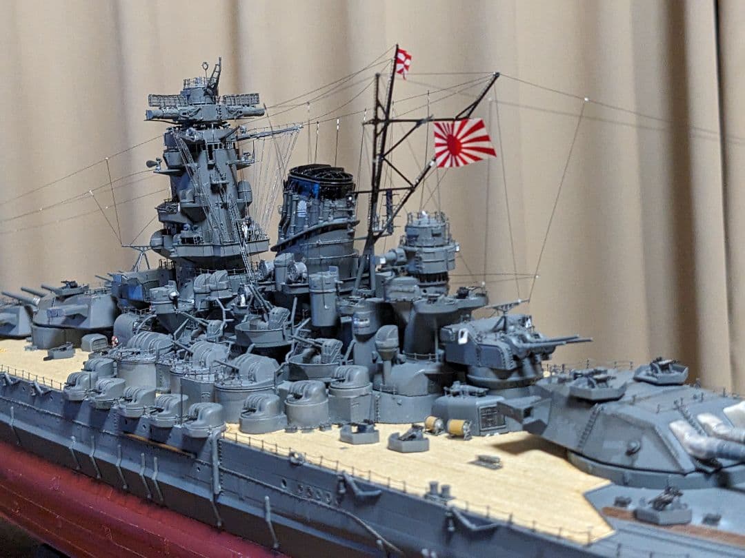 タミヤ　1/350戦艦大和premium 完成品