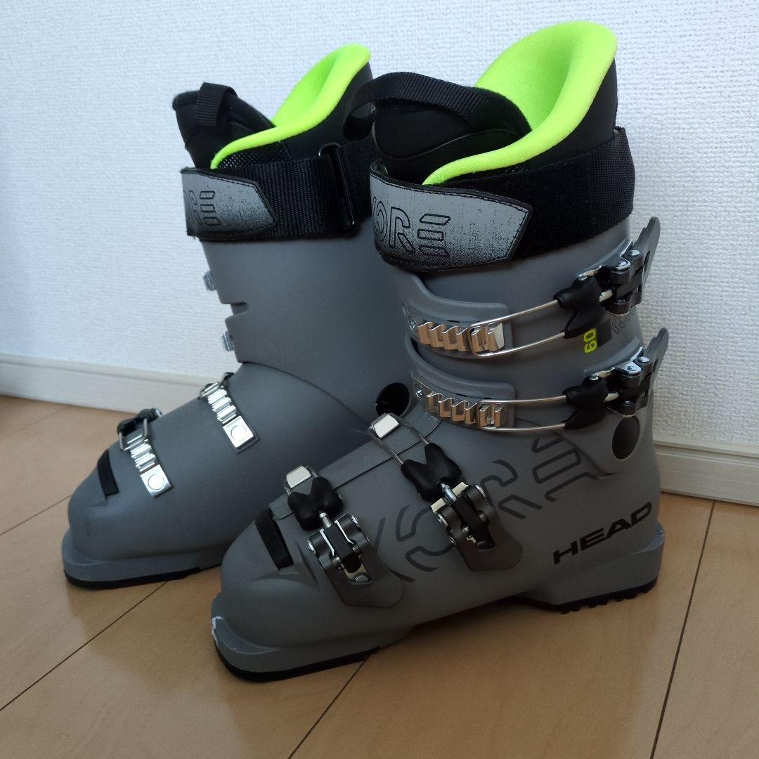 スキーブーツ ヘッド ジュニア23.0-23.5cm パドルクラブのケース付き