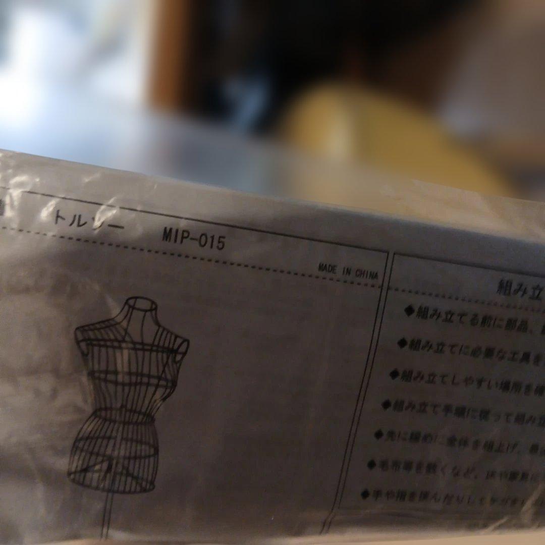 ホワイトワイヤーフレームマネキン トルソー MIP-015N