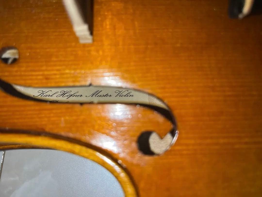 値下げしました　　レア【ＫＨ１７４】カールヘフナー４／４　バイオリン