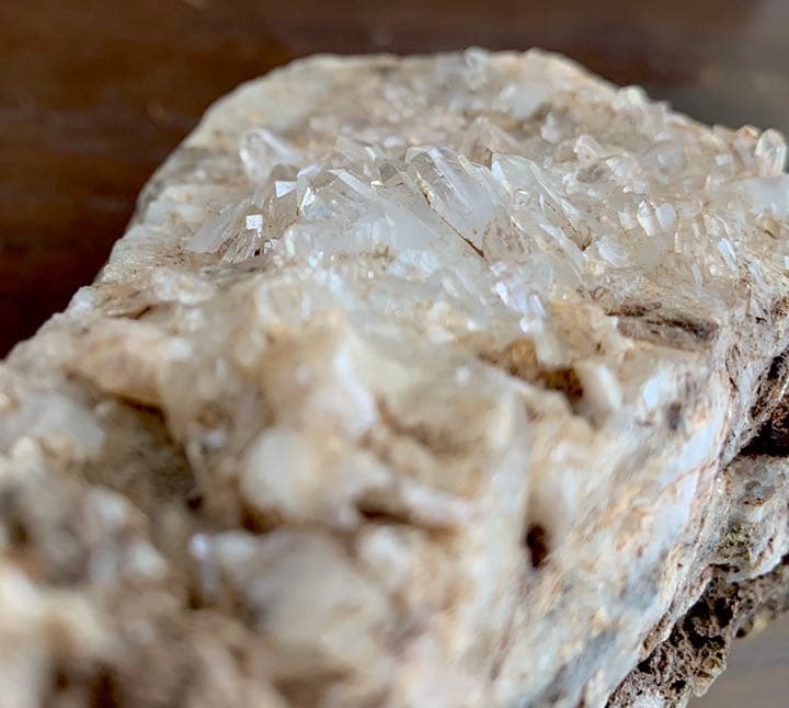 京都市西部産 水晶 クラスター 稀少 大きい