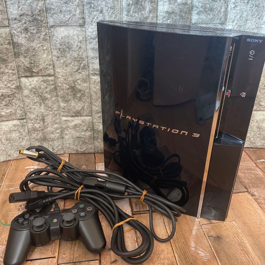 #804 初期型SONY PlayStation3 60GB 【CECHB00】
