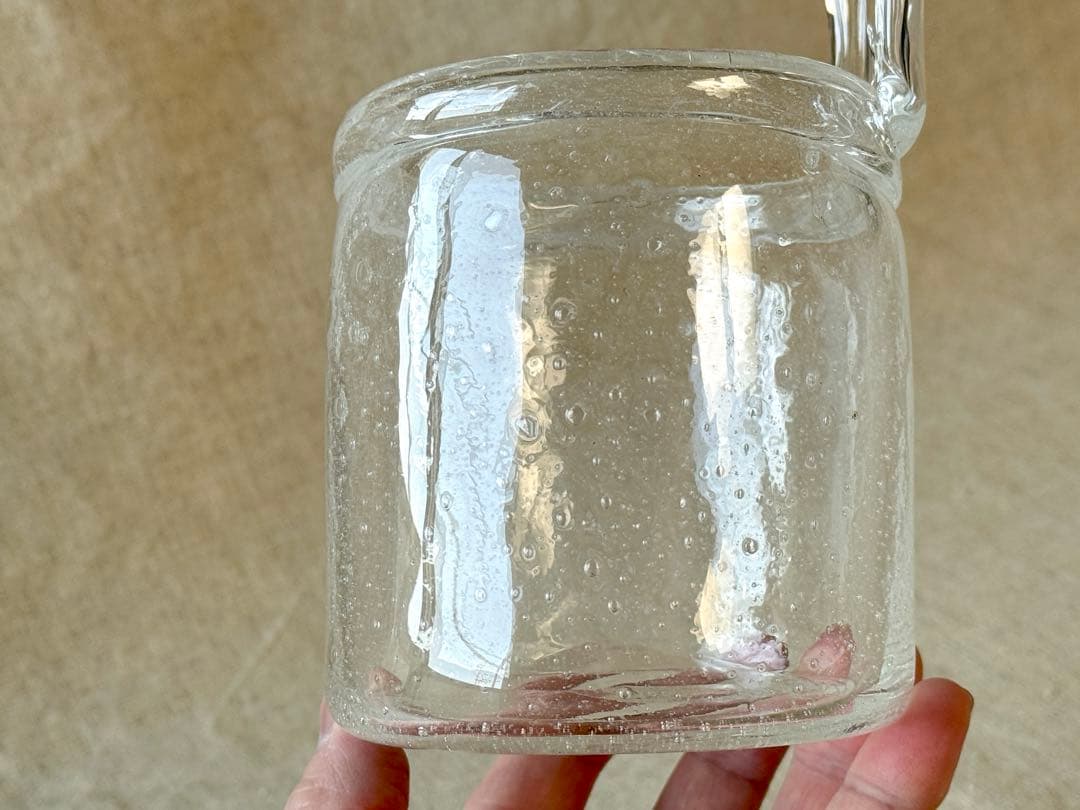 nuutajarvi vintage Sargasso 持ち手のついたベース