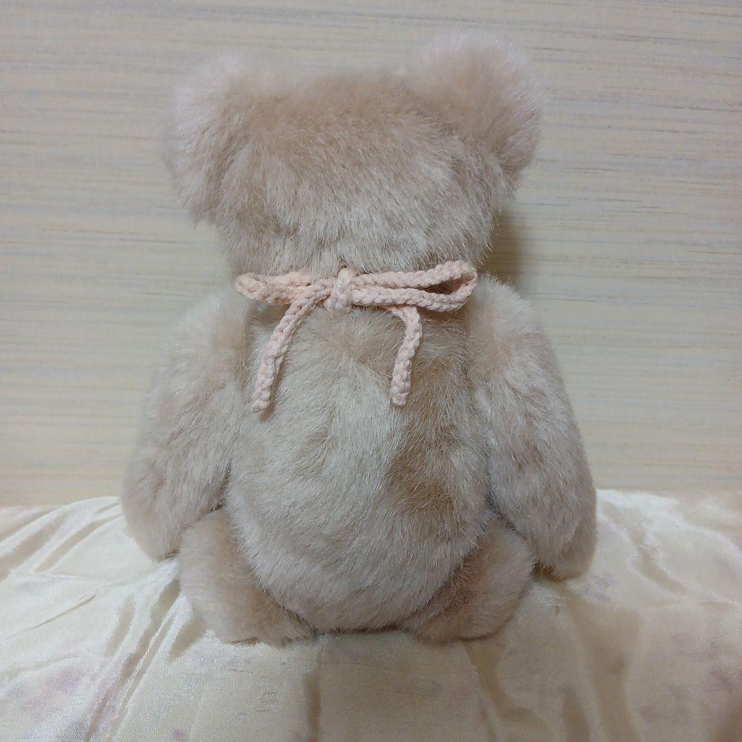 作家様　ベージュくまさん　ぬいぐるみ