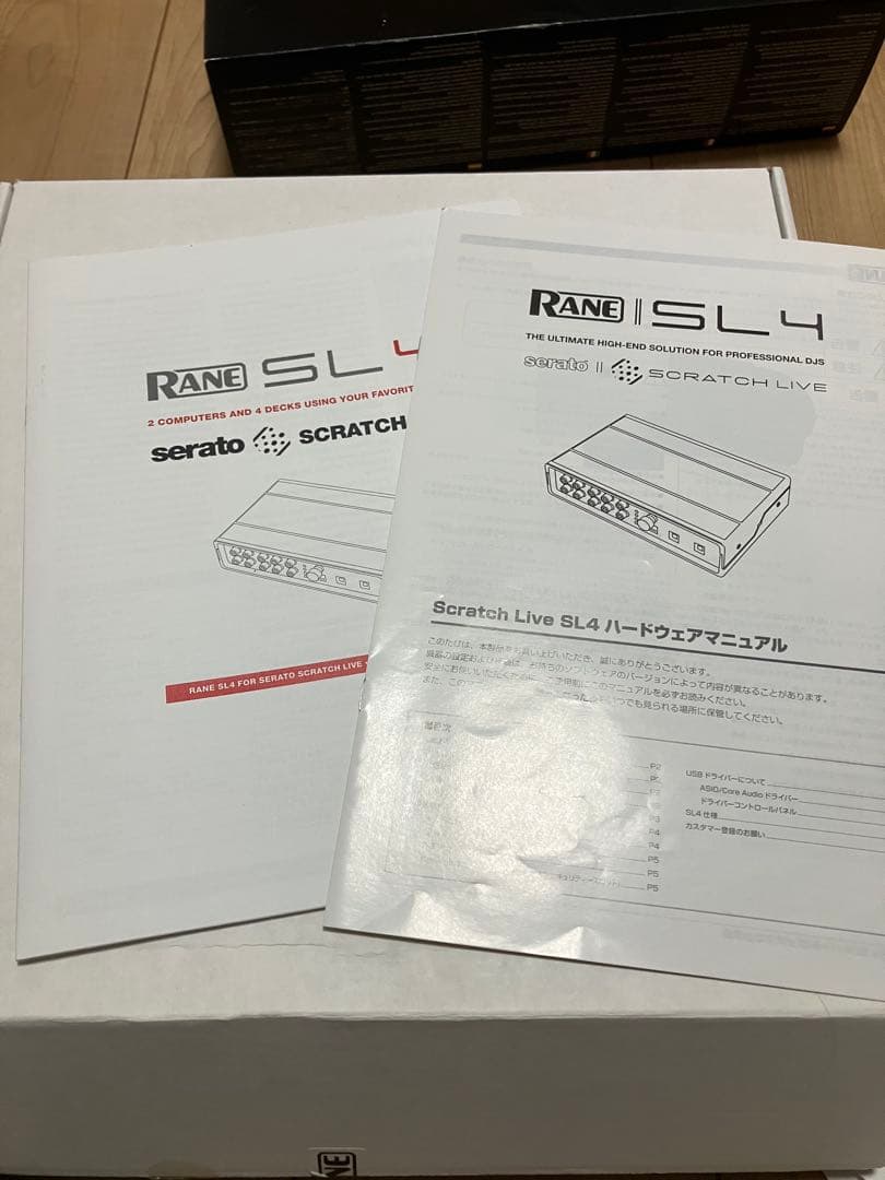 RANE SL4 SCRATCH LIVE SERATO PCDJ 純正電源付