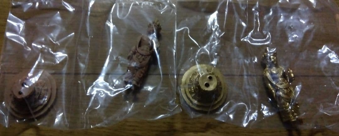 仏像立体図録Ⅱ （超レア）風神、雷神　彩色版含むフルコンプ９種類　海洋堂　ガチャ