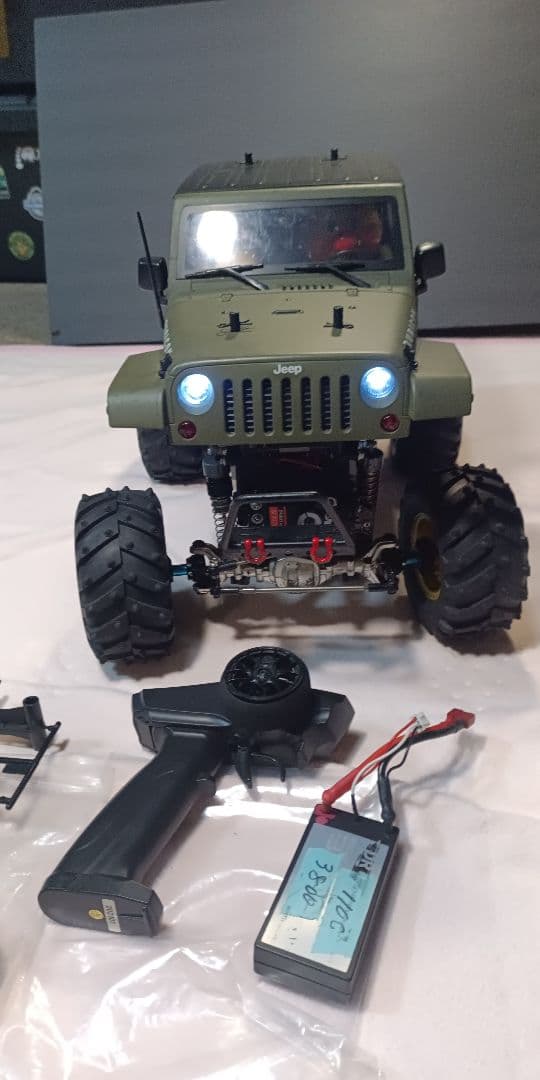 u*d様 TAMIYA　タミヤ　cc-02カスタム ラングラーボディ　フルセット