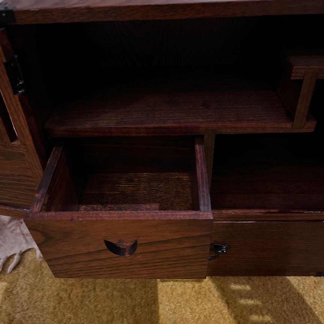 昭和家具　美品　木製小引き出し　アンティーク