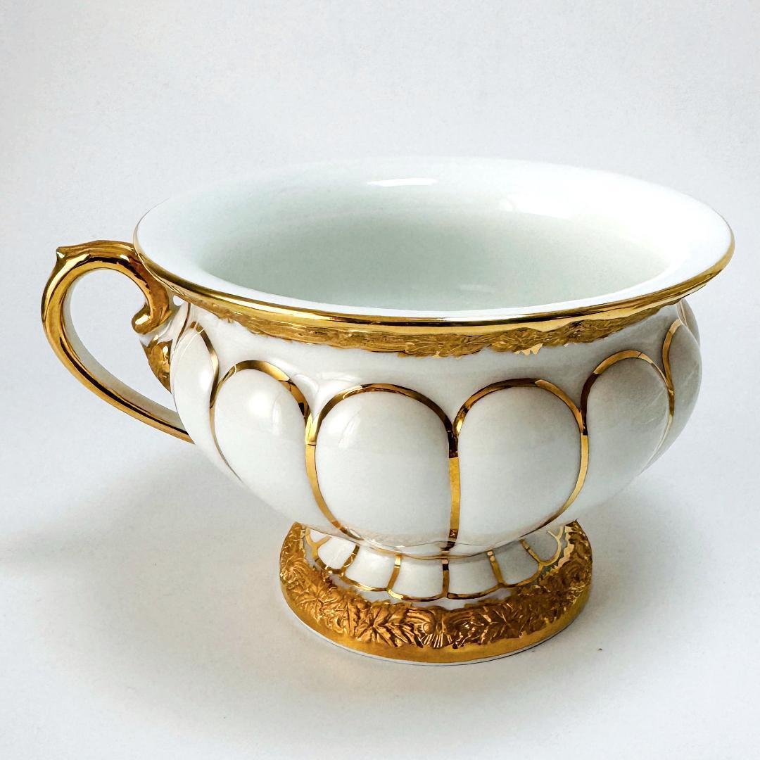 ★マイセン★1級品/Xフォーム/カップ＆ソーサ/デザート皿/グランツゴールド