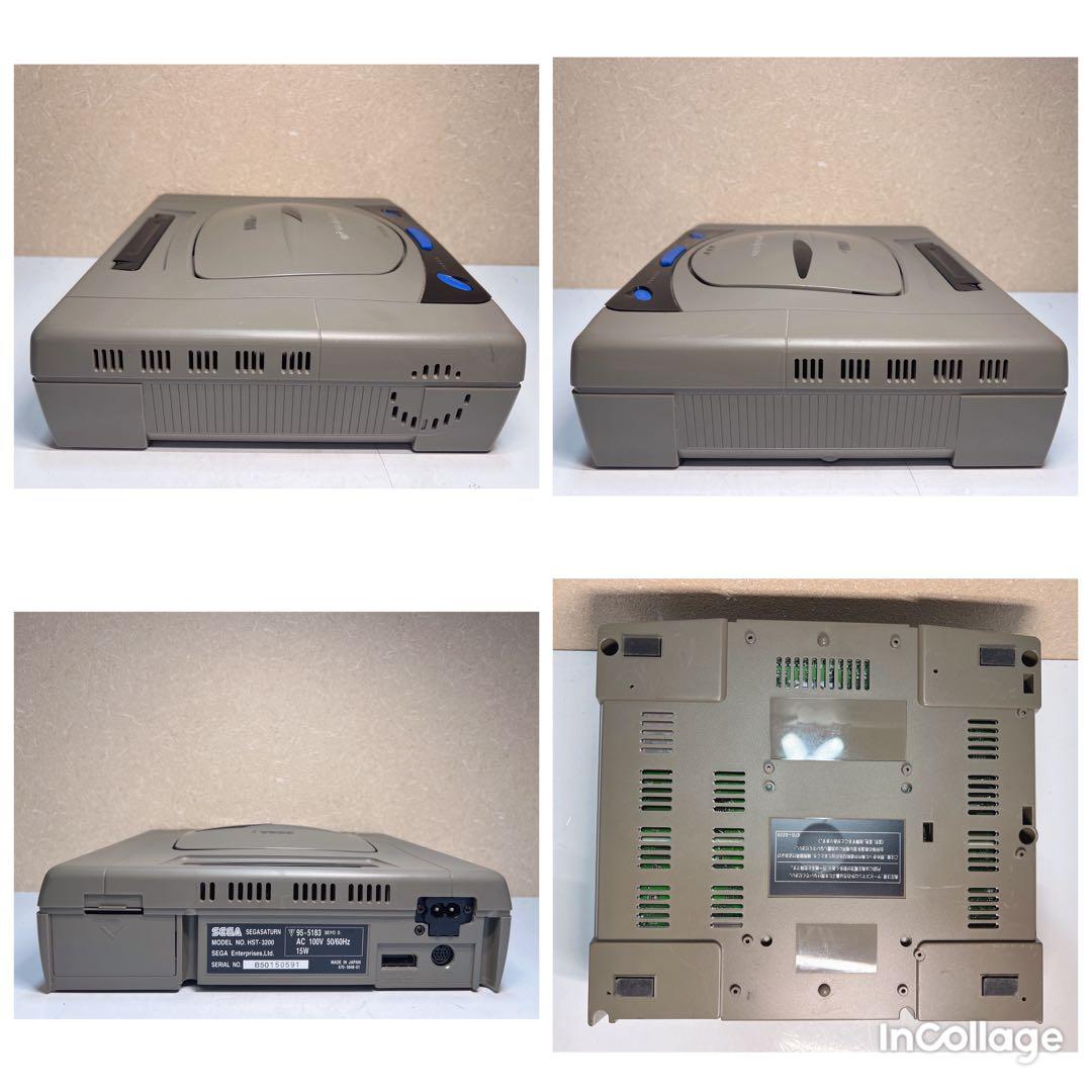 レトロなセガのゲーム機とアクセサリーのコレクション