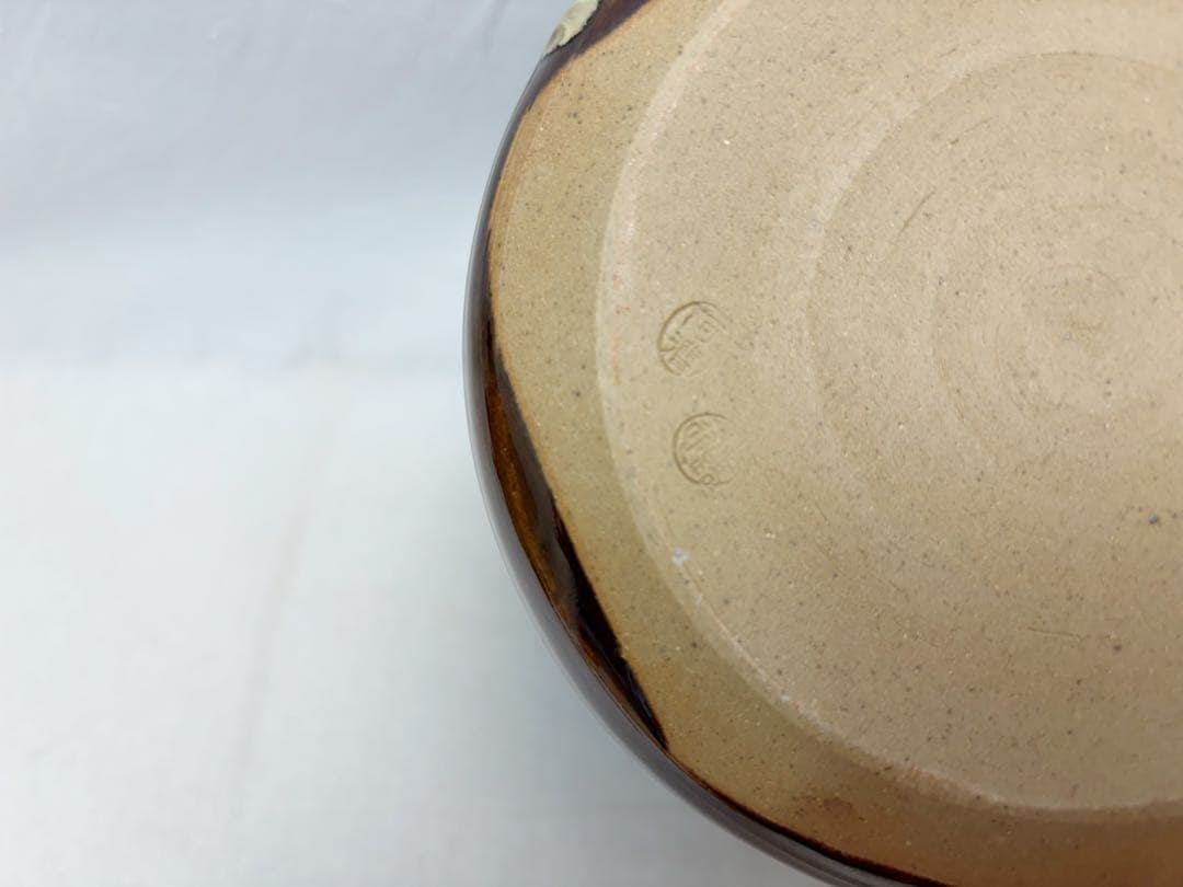 未使用 茶道具 福森比路志造 高取水指 塗り蓋 茶懐石 水差し 陶印 共箱