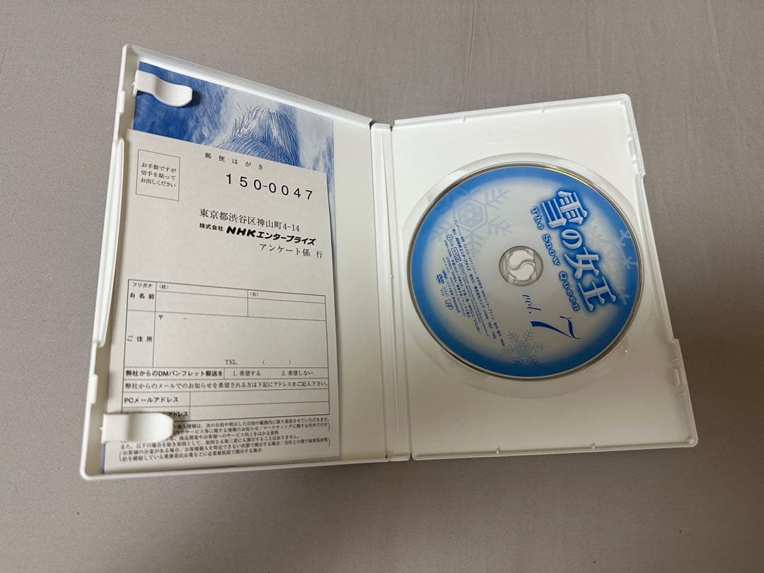 NHK アニメ 雪の女王 The  Queen DVD セル版 全7巻