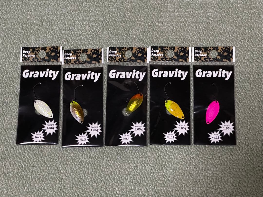 管釣り引退スプーンセット