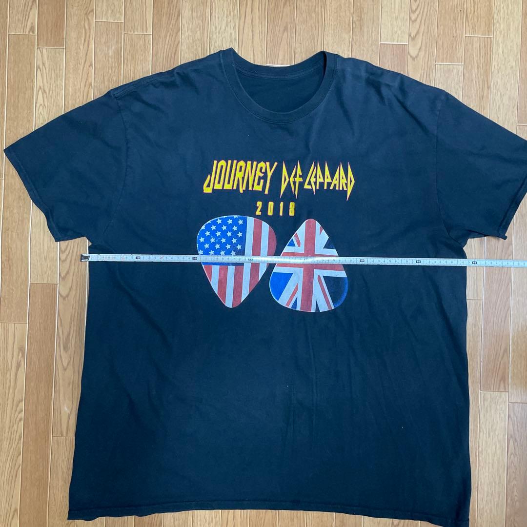 フェイド感⭐️⭐️Journey Def Leppard 2018 ツアーTシャツ
