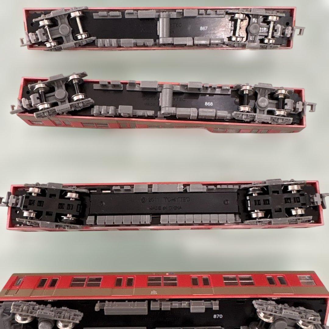 トミーテック 東武鉄道8000系8111編成N化　パンタ、動力付　6両セット