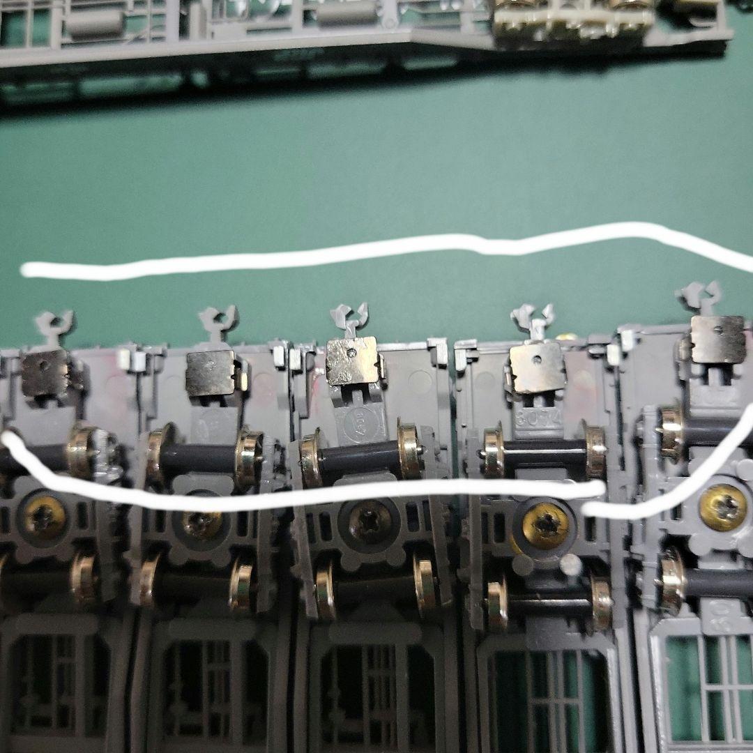 鉄道模型 コキ106+ 107 台車のみ 13両ジャンク扱い 現状販売中古