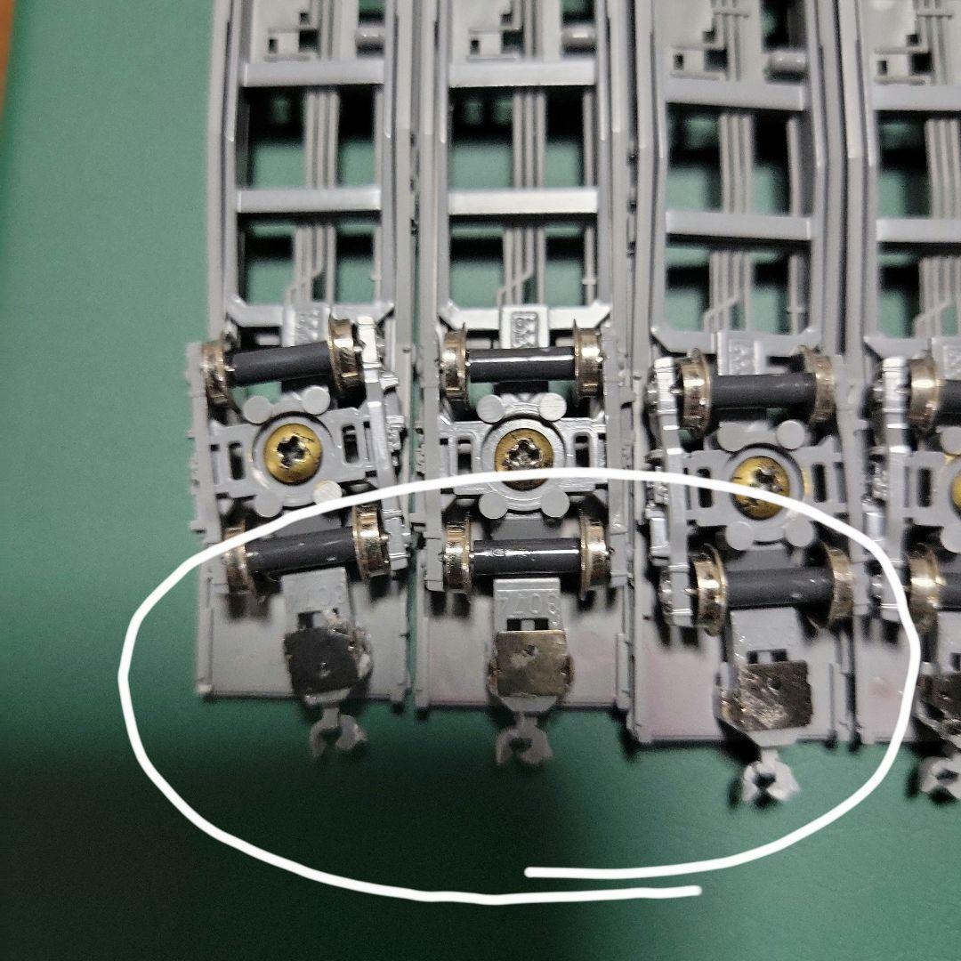 鉄道模型 コキ106+ 107 台車のみ 13両ジャンク扱い 現状販売中古