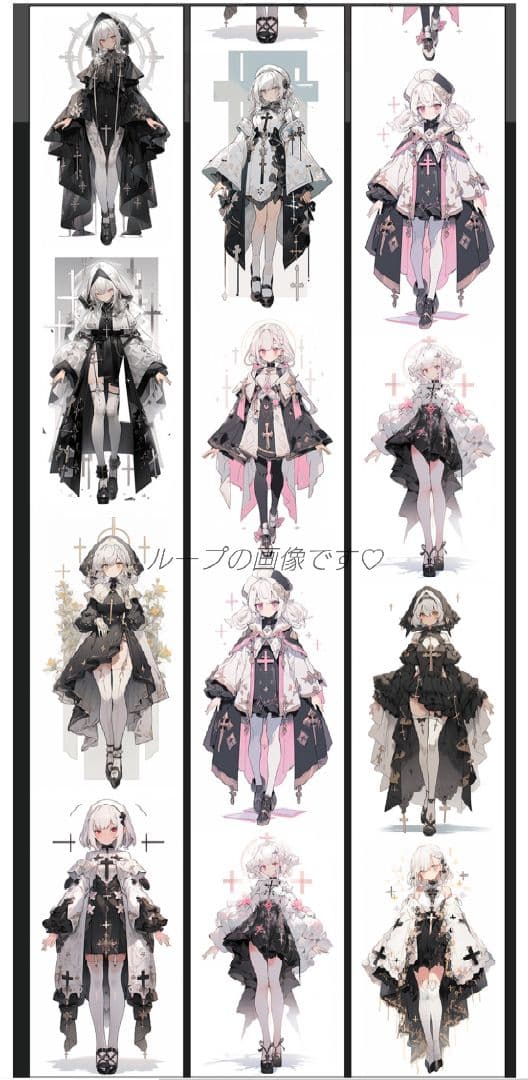 廃盤品✩J860＃糖衣炸弹(贝壳光)血液供给切り売り海外人物女の子AIマステ