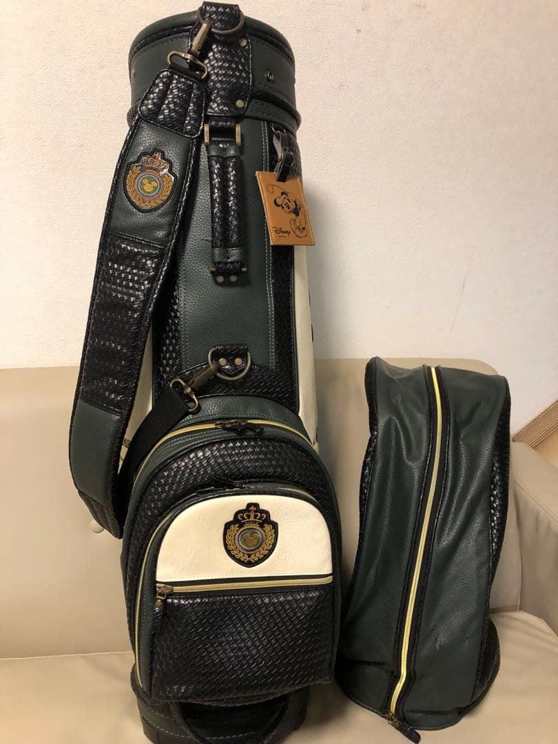 【送料込み】廃盤希少品　一点物　ミッキーマウス　キャディバッグ　ゴルフバッグ