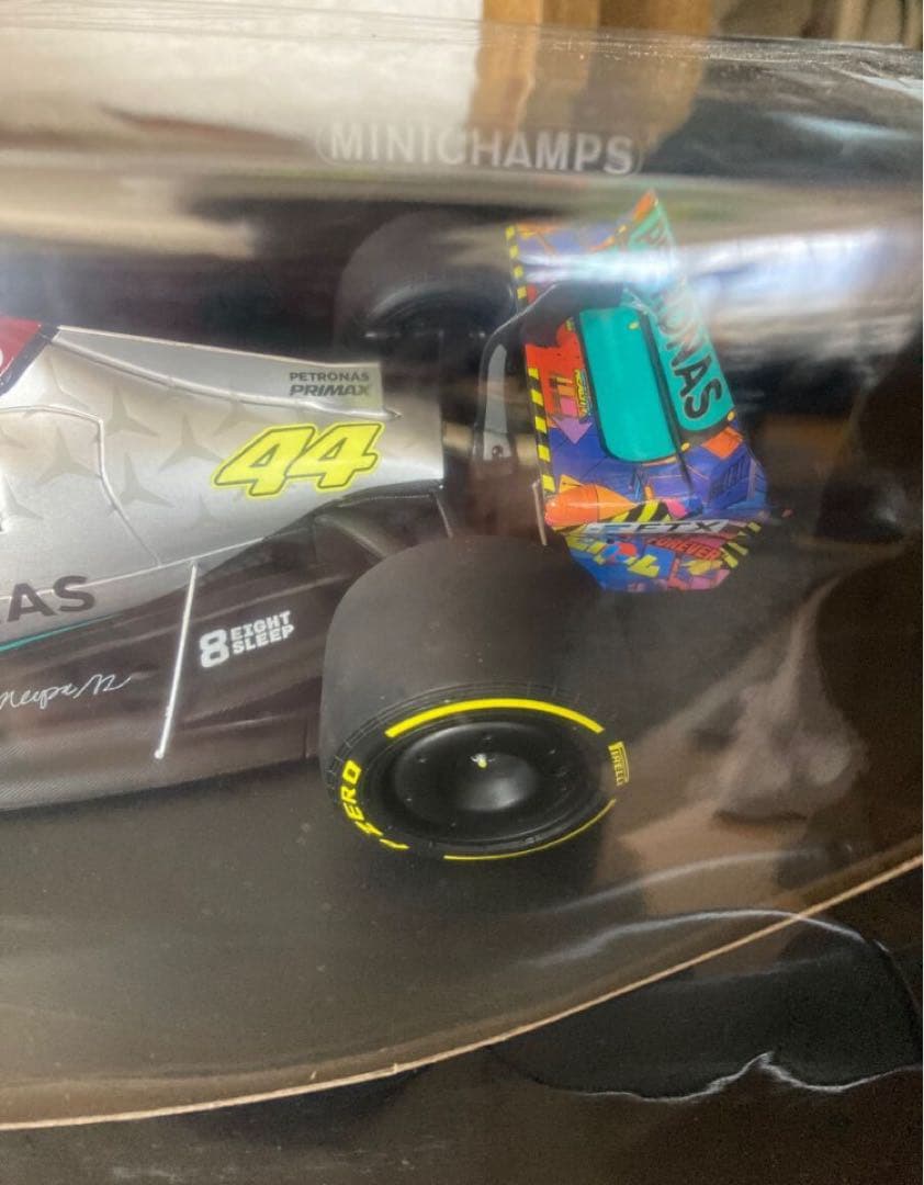 PMA 1/18 メルセデス F1 W13 H.ハミルトン 2022 マイアミ