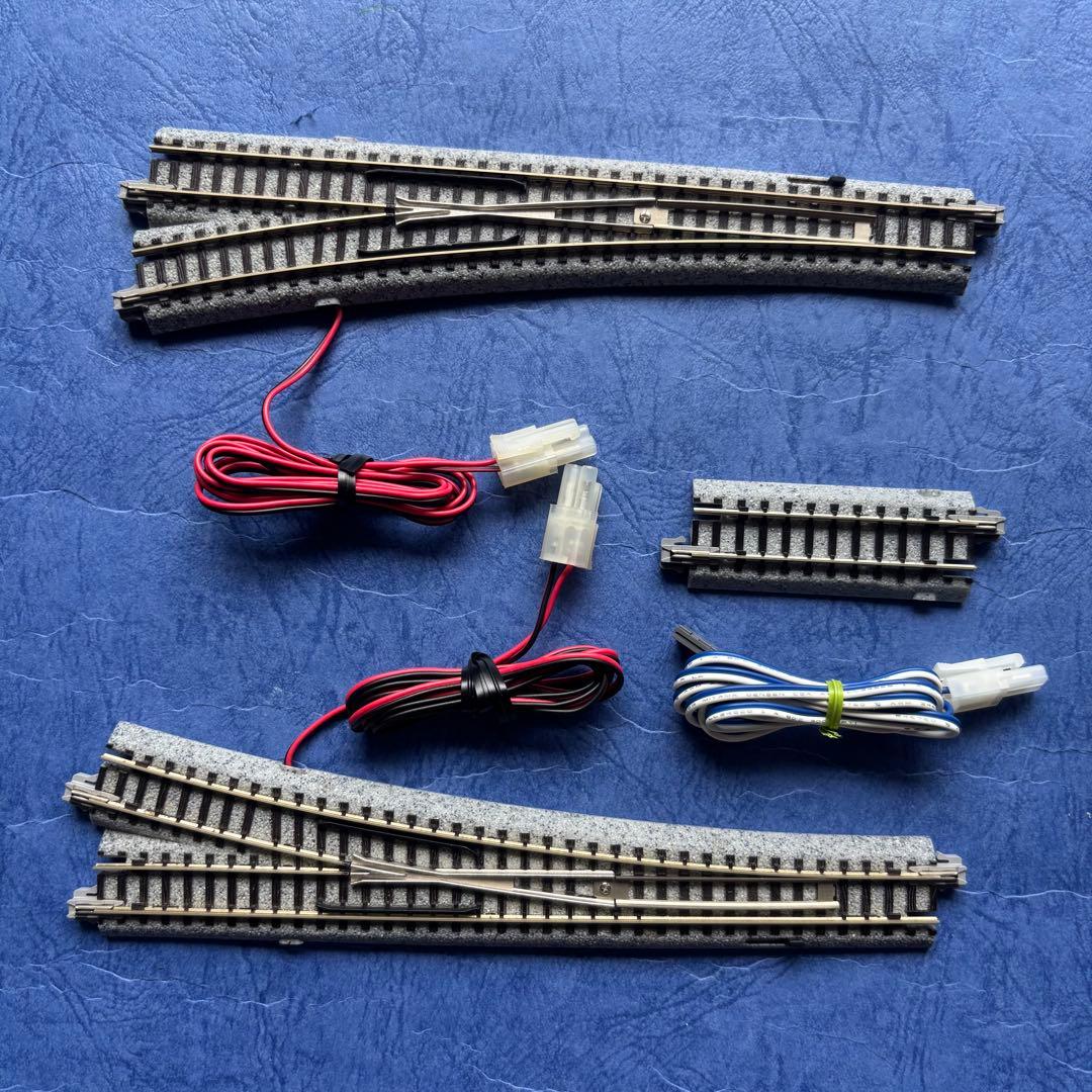 KATO ユニトラック 立体交差 エンドレスレールセット ポイント 鉄橋 線路