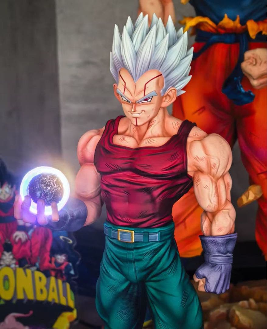 ドラゴンボール ベジータ ガレージキット ガレキ スタチュー①③