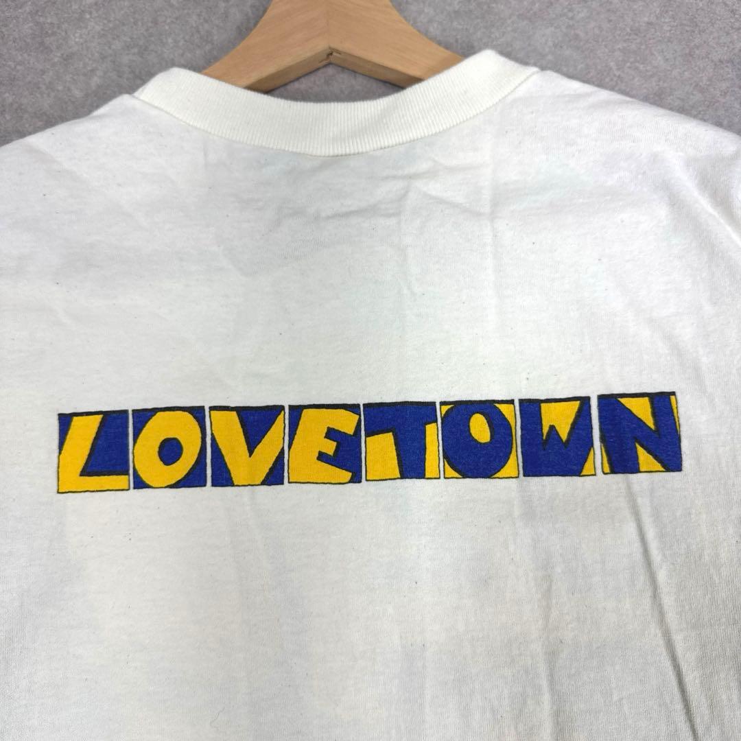 希少 80s U2 ヴィンテージ バンドTシャツ LOVE TOWN 当時物