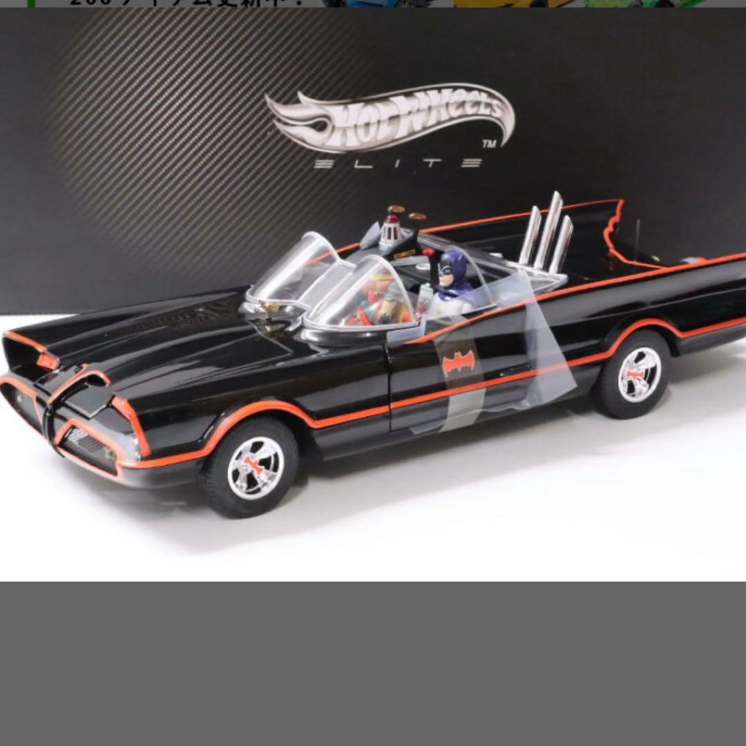 ミニカー MATTEL HOTWHEELS 1/18 BATMAN BATMOBILE