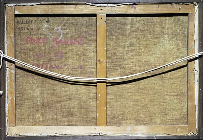 アンドレ・コタボ【黄色い港】 原画 オリジナル 油彩 20号