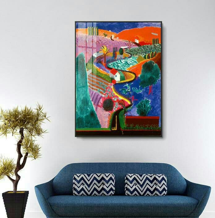 個人が手作りで絵を模造する レトロな油絵 創意絵画. 個人絵画.