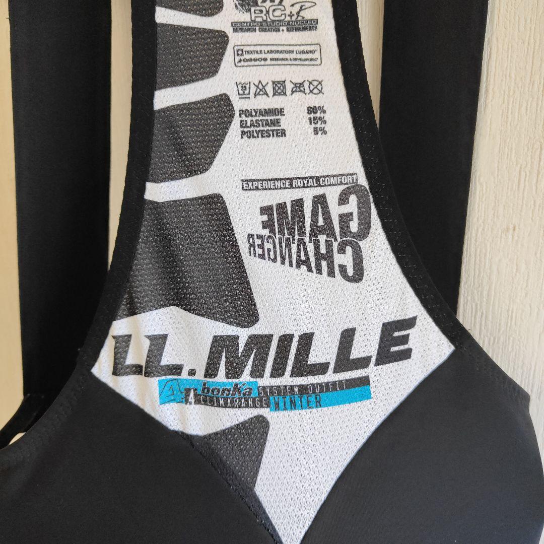 ASSOS LL. MILLE 4.4 bonka ビブタイツ サイズ:M 黒