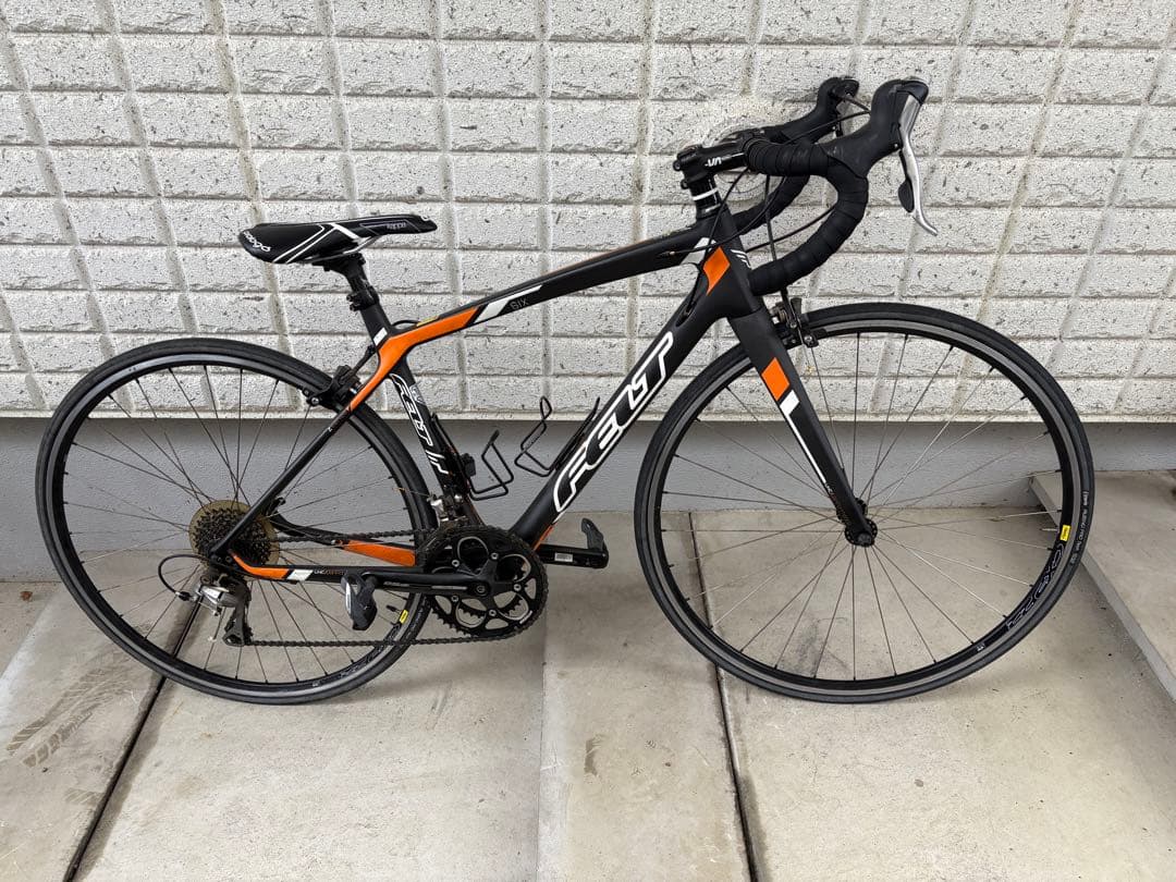 FELT ロードバイク カーボンフレーム 黒・オレンジ