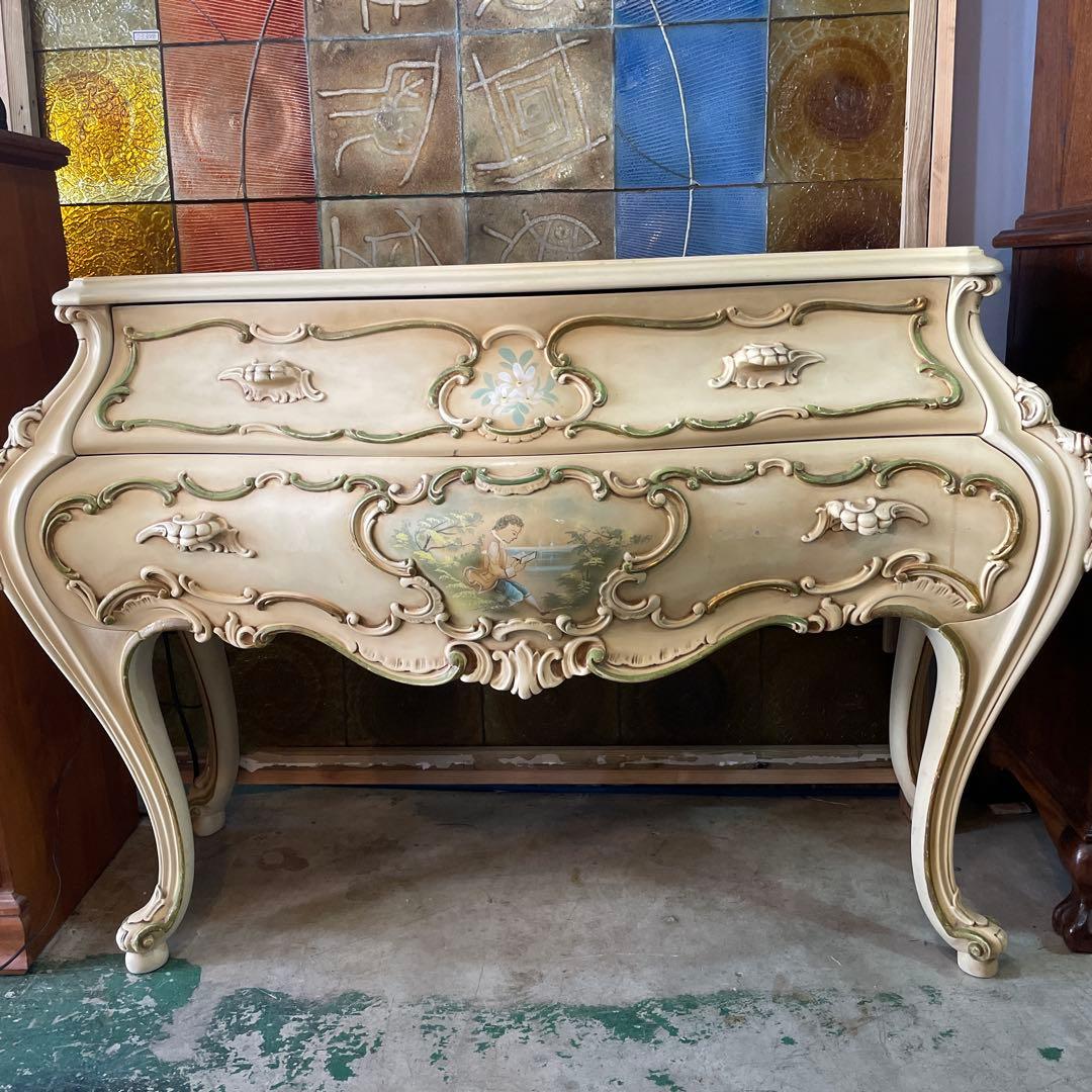 値下げ‼︎ アンティーク、シリック・大型コンソール