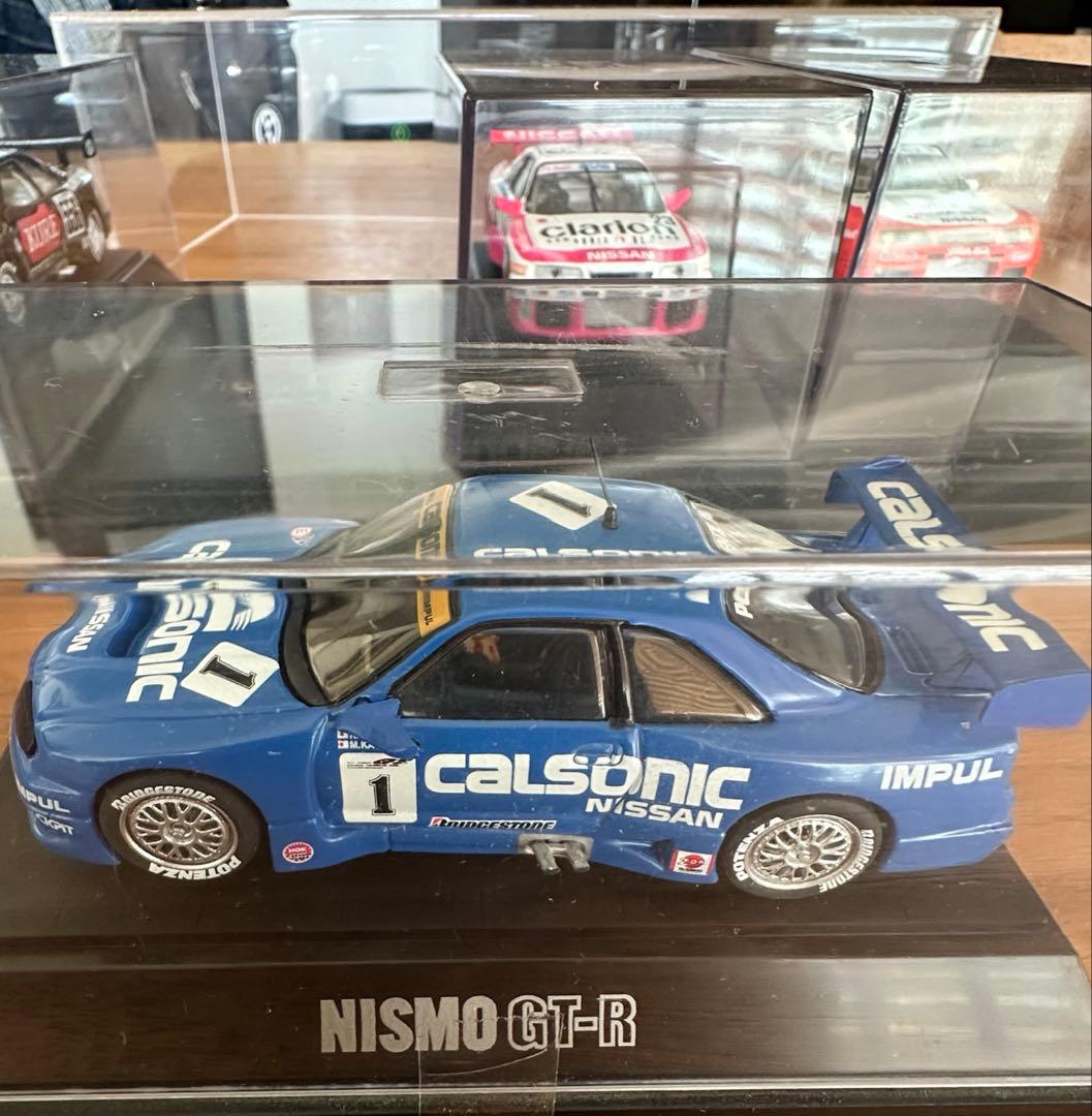 GT-R 1/43 スカイライン　ニスモ　クラリオン　クレ　ユニシアジェクス