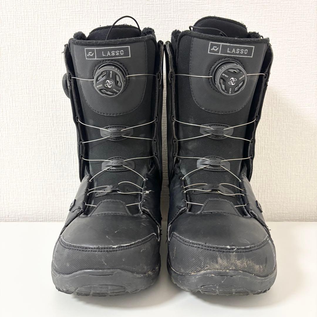 美品 RIDE ライド スノボ ブーツ LASSO ダブル BOA スノーボード