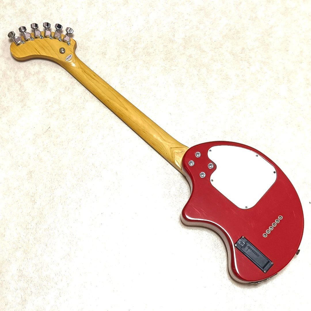 【美品】ZO-3 レッド アンプ内蔵ミニギター ヘッドフォン端子付