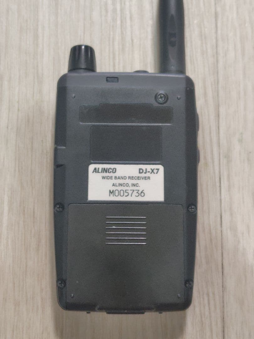 ALINCO DJ-X7 ワイドバンド受信機（暫定価格）