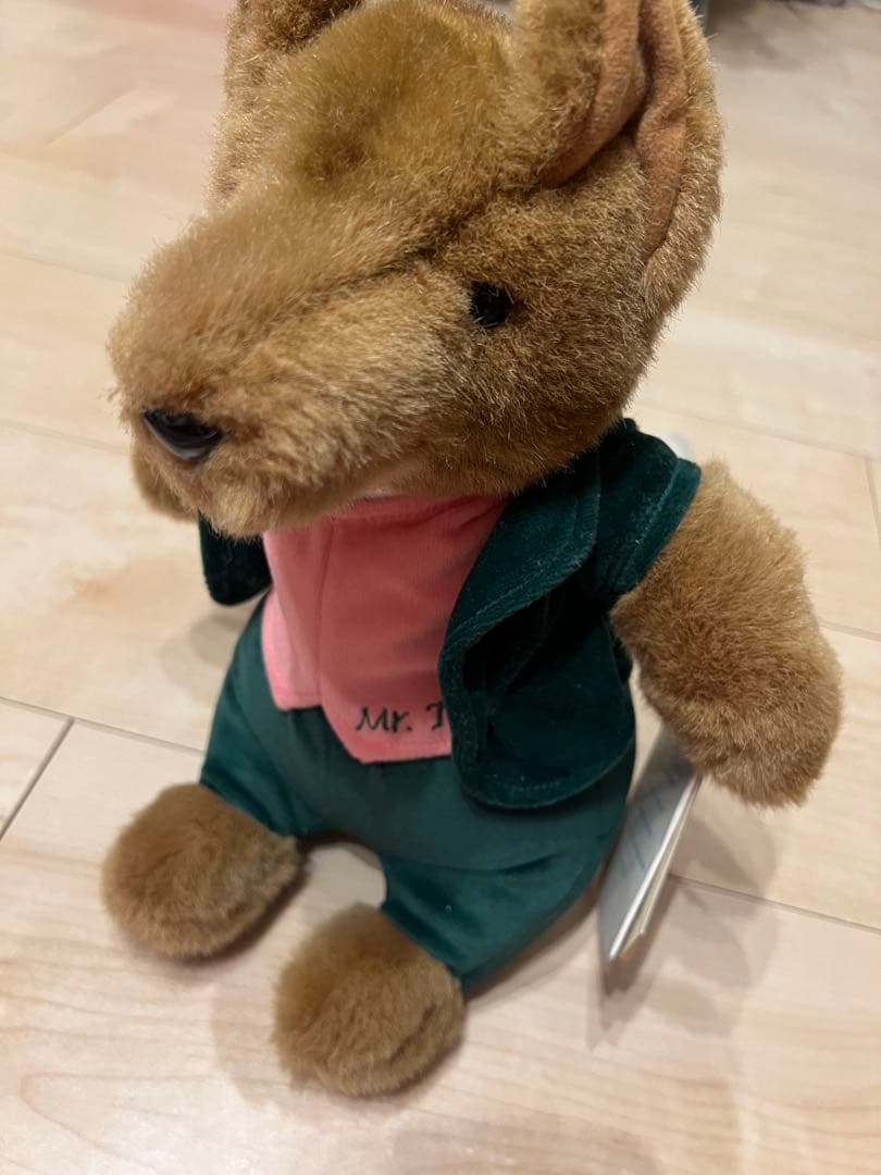 超希少　ピーターラビット　 brock mr.tod ぬいぐるみ